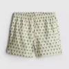 Pantaloni scurți de baie cu textură de palmier