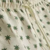 Pantaloni scurți de baie cu textură de palmier