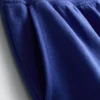 Pantaloni scurți de casă din bumbac cu tiv despicat Pantaloni scurți de casă din bumbac cu tiv despicat