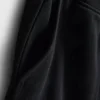 Pantaloni scurți de casă din bumbac cu tiv despicat Pantaloni scurți de casă din bumbac cu tiv despicat