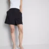 Pantaloni scurți de croazieră cu talie înaltă și textură