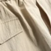Pantaloni scurți de croazieră cu talie înaltă și textură