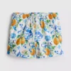 Pantaloni scurți de înot texturati, portocalii