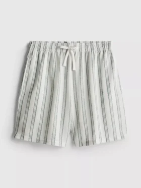 Pantaloni scurți de pijama cu dungi