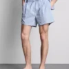 Pantaloni scurți de pijama cu dungi Pantaloni scurți de pijama cu dungi