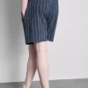 Pantaloni scurți de pijama cu dungi Pantaloni scurți de pijama cu dungi