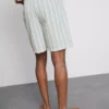 Pantaloni scurți de pijama cu dungi Pantaloni scurți de pijama cu dungi