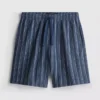 Pantaloni scurți de pijama cu dungi Pantaloni scurți de pijama cu dungi