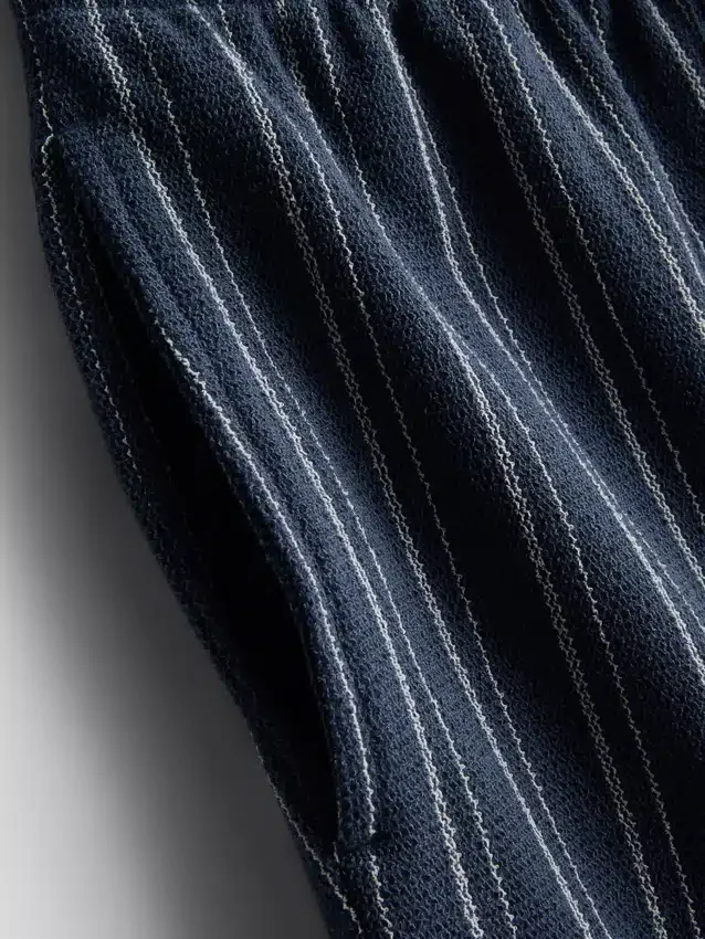 Pantaloni scurți de pijama cu dungi Pantaloni scurți de pijama cu dungi