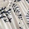 Pantaloni scurți de pijama cu imprimeu coral Pantaloni scurți de pijama cu imprimeu coral