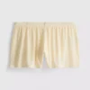Pantaloni scurți de pijama cu model Pointelle Pantaloni scurți de pijama cu model Pointelle