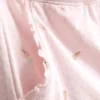 Pantaloni scurți de pijama cu volane „Love to Lounge” cu imprimeu de înghețată