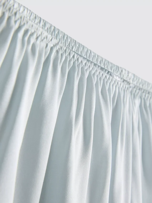 Pantaloni scurți de pijama din amestec de mătase Pantaloni scurți de pijama din amestec de mătase
