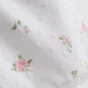 Pantaloni scurți de pijama din bumbac Dobby cu imprimeu floral