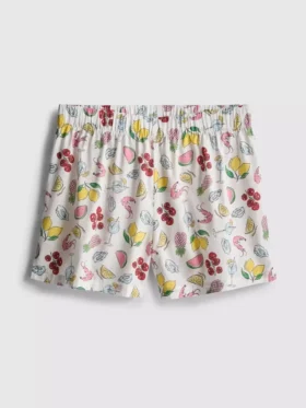 Pantaloni scurți de pijama din bumbac țesut