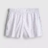 Pantaloni scurți de pijama din bumbac țesut Pantaloni scurți de pijama din bumbac țesut