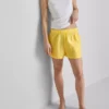 Pantaloni scurți de pijama din bumbac țesut Pantaloni scurți de pijama din bumbac țesut