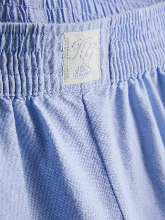 Pantaloni scurți de pijama din bumbac țesut Stacey Solomon Pantaloni scurți de pijama din bumbac țesut Stacey Solomon