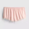 Pantaloni scurți de pijama din satin cu dantelă din The Edit