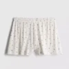 Pantaloni scurți de pijama din tricot cu nervuri