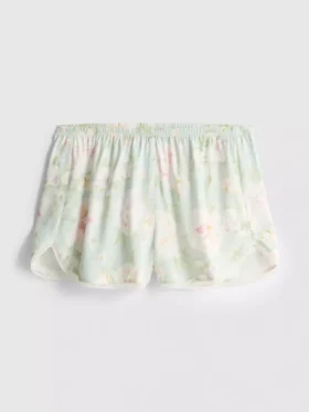 Pantaloni scurți de pijamale cu imprimeu floral