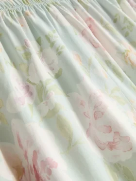 Pantaloni scurți de pijamale cu imprimeu floral