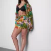 Pantaloni scurți de plajă cu imprimeu Pantaloni scurți de plajă cu imprimeu