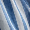 Pantaloni scurți de plajă din bumbac cu dungi, cu croială lejeră