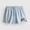 Pantaloni scurți de relaxare din bumbac, în stil NYC Pantaloni scurți de relaxare din bumbac, în stil NYC