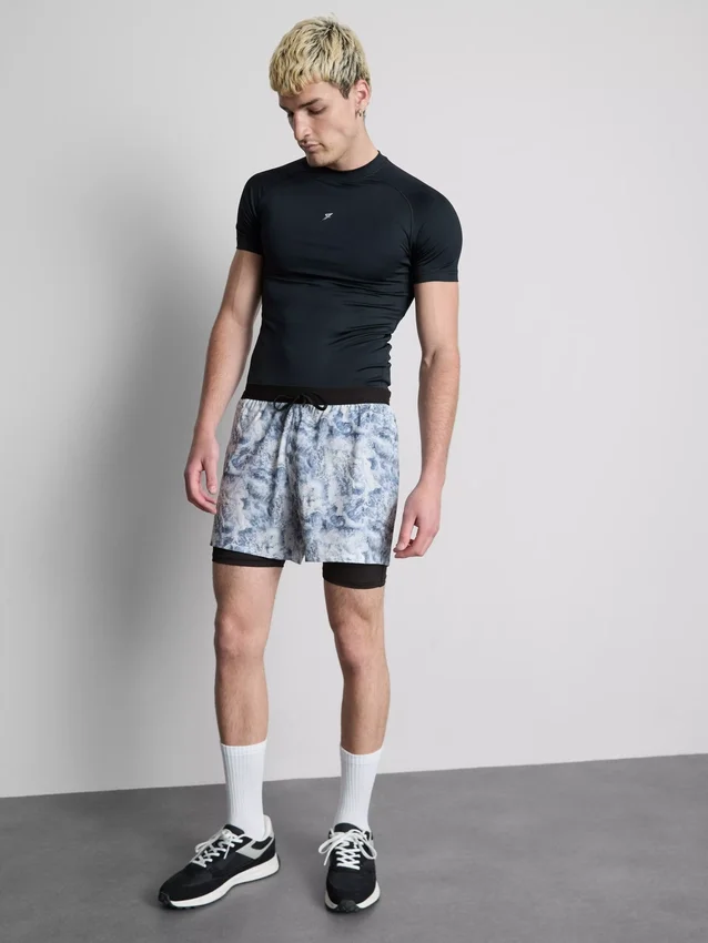 Pantaloni scurți de sală 2-în-1 Pantaloni scurți de sală 2-în-1