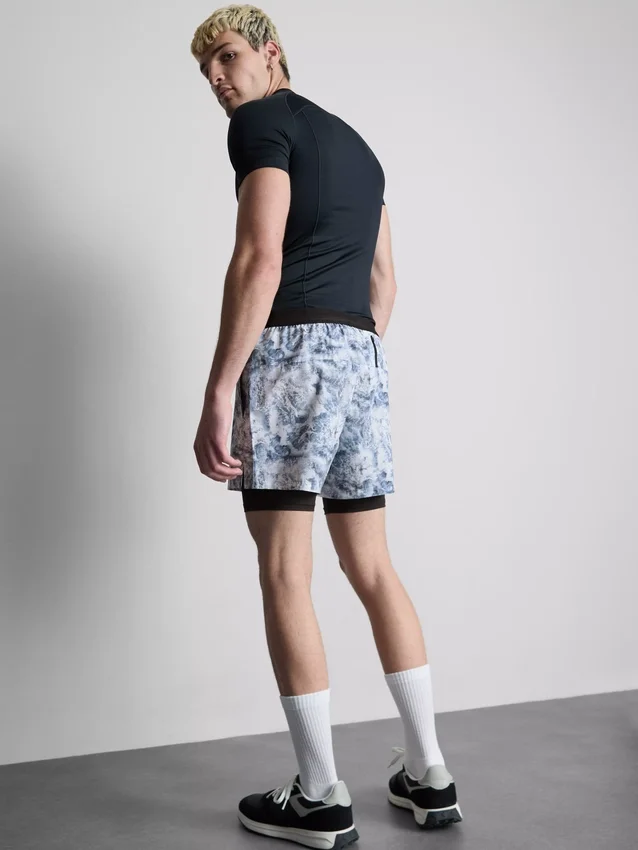 Pantaloni scurți de sală 2-în-1 Pantaloni scurți de sală 2-în-1