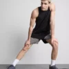 Pantaloni scurți de sport cu blocuri de culoare Pantaloni scurți de sport cu blocuri de culoare