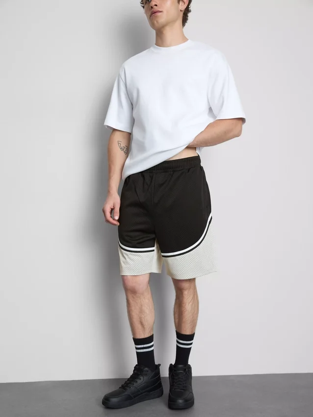 Pantaloni scurți de sport din plasă Pantaloni scurți de sport din plasă