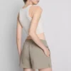 Pantaloni scurți de timp liber, cu croială lejeră, cu conținut ridicat de bumbac Pantaloni scurți de timp liber, cu croială lejeră, cu conținut ridicat de bumbac