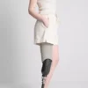 Pantaloni scurți de trening din denim de bumbac Pantaloni scurți de trening din denim de bumbac