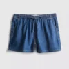 Pantaloni scurți de trening din denim de bumbac Pantaloni scurți de trening din denim de bumbac