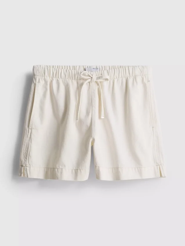 Pantaloni scurți de trening din denim de bumbac Pantaloni scurți de trening din denim de bumbac