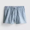Pantaloni scurți de trening din denim de bumbac Pantaloni scurți de trening din denim de bumbac