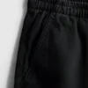 Pantaloni scurți de trening din denim de bumbac Pantaloni scurți de trening din denim de bumbac