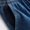 Pantaloni scurți de trening din denim de bumbac Pantaloni scurți de trening din denim de bumbac