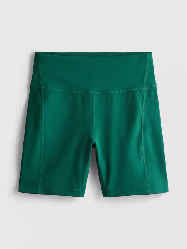 Pantaloni scurți de yoga cu talie înaltă Pantaloni scurți de yoga cu talie înaltă