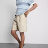 Pantaloni scurți din amestec de in, cu șnur Pantaloni scurți din amestec de in, cu șnur