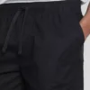 Pantaloni scurți din amestec de in, cu șnur Pantaloni scurți din amestec de in, cu șnur