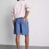 Pantaloni scurți din amestec de in, cu șnur Pantaloni scurți din amestec de in, cu șnur