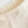 Pantaloni scurți din bumbac cu broderie florală Pantaloni scurți din bumbac cu broderie florală