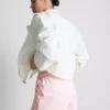 Pantaloni scurți din bumbac cu cordon de strângere Pantaloni scurți din bumbac cu cordon de strângere