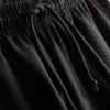 Pantaloni scurți din bumbac cu cordon de strângere Pantaloni scurți din bumbac cu cordon de strângere