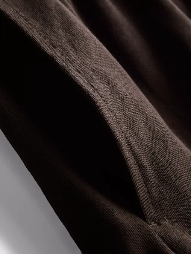 Pantaloni scurți din bumbac cu cordon de strângere Pantaloni scurți din bumbac cu cordon de strângere