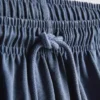 Pantaloni scurți din bumbac cu cordon de strângere Pantaloni scurți din bumbac cu cordon de strângere