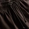 Pantaloni scurți din bumbac cu cordon de strângere Pantaloni scurți din bumbac cu cordon de strângere